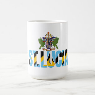 St. Lucia Clear Bag   Caribbean   Stadium Ready Coffee Mug