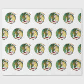 St. Lucia Day Gift Wrapping Paper 2013 JL Biel (Flat)