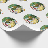 St. Lucia Day Gift Wrapping Paper 2013 JL Biel (Corner)