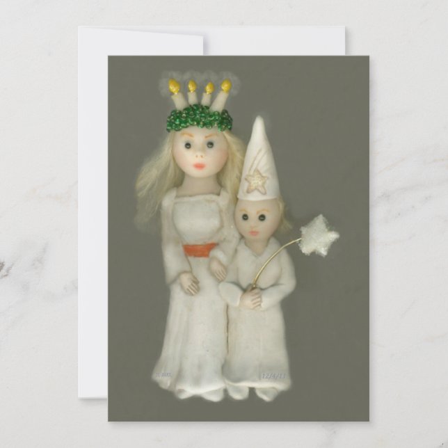 St. Lucia Day Starboy 2011 JL Biel Holiday Card (Front)