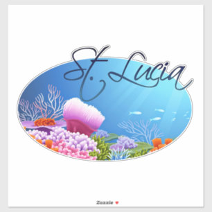 St. Lucia decal
