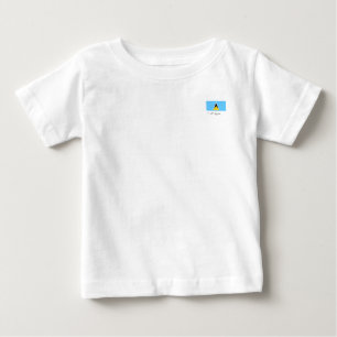 St Lucia Flag  Baby T-Shirt