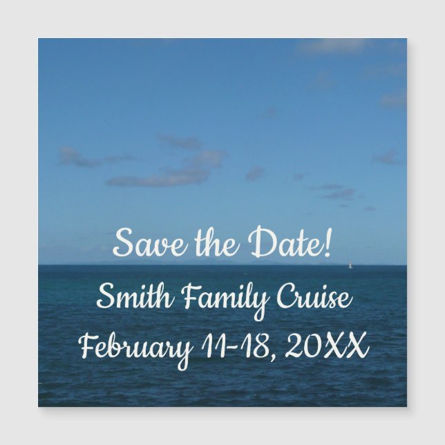 St. Lucia Horizon Blue Ocean (Front)