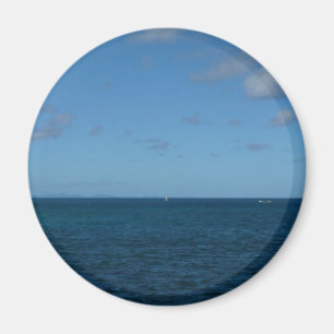 St. Lucia Horizon Blue Ocean Magnet