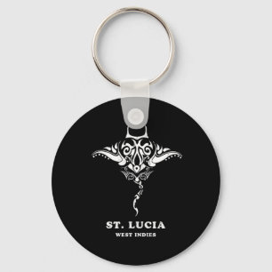 St. Lucia Key Ring