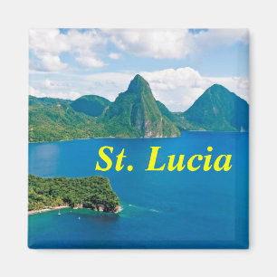 st. lucia magnet