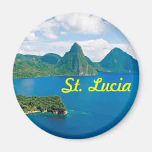 st. lucia magnet