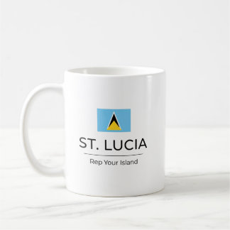 St. Lucia Minimalist | Everyday Pride Coffee Mug