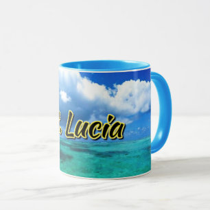 St. Lucia sea sky Mug