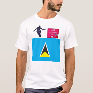 ST LUCIA SK8 T-Shirt