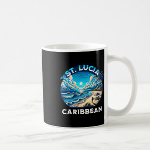 St Lucia Souvenir Vacation Summer Saint Lucia Coffee Mug