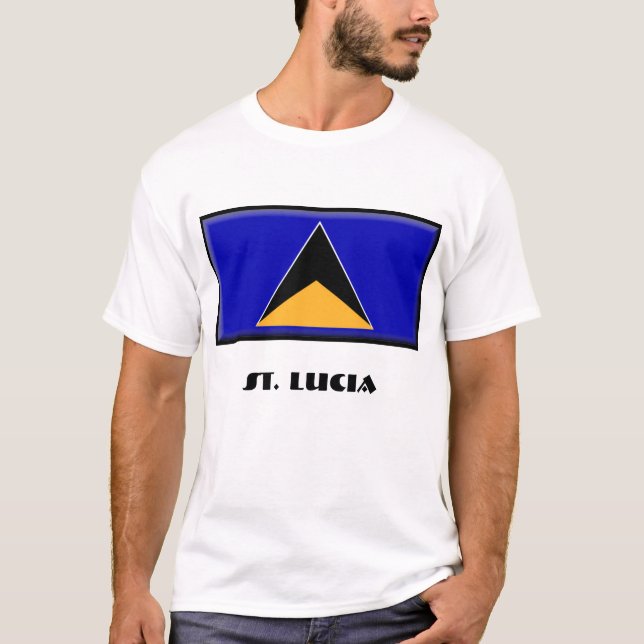 St. Lucia T-Shirt (Front)