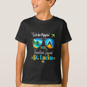St. Lucia Vacation Family Friends Trip Cruise 2025 T-Shirt