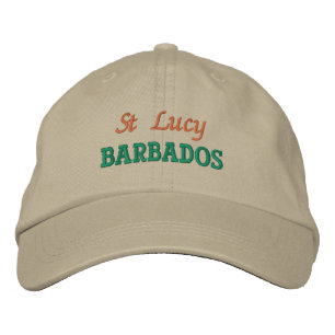 St Lucy, Barbados Embroidered Baseball Cap