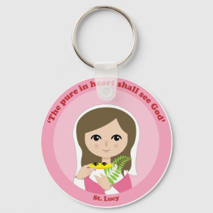 St. Lucy Key Ring