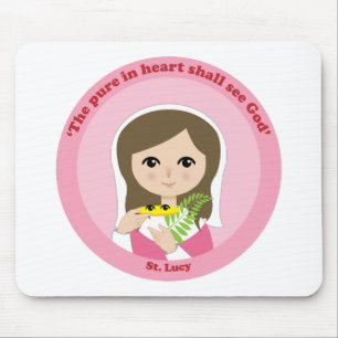 St. Lucy Mouse Mat