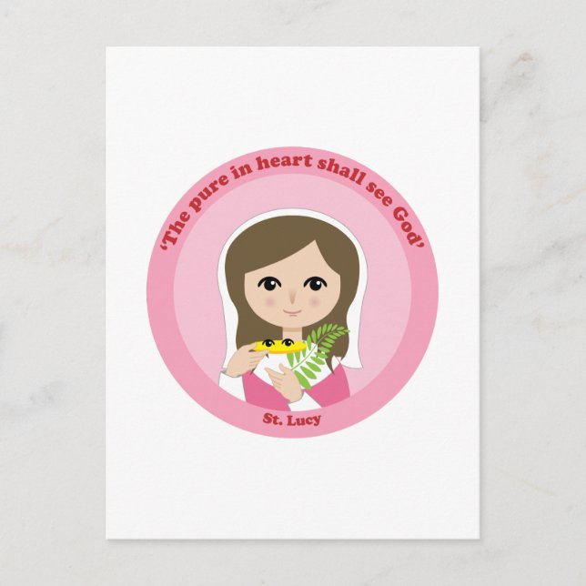 St. Lucy Postcard (Front)