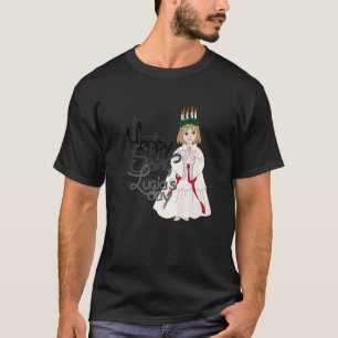 St Lucy St Lucia Patron Of Eyes And Blind Catholic T-Shirt