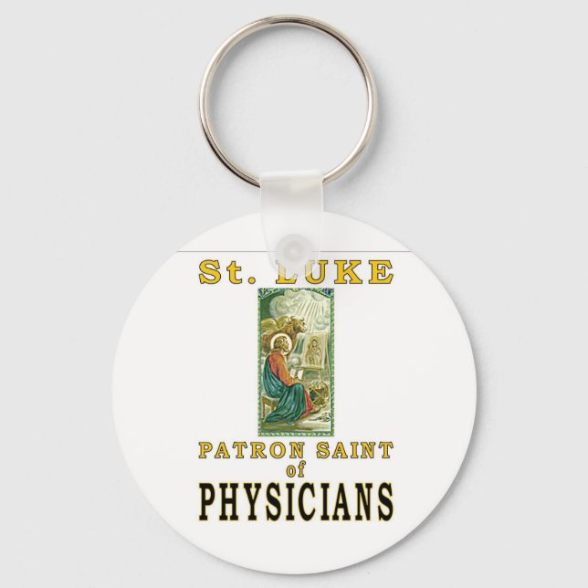 ST. LUKE KEY RING (Front)