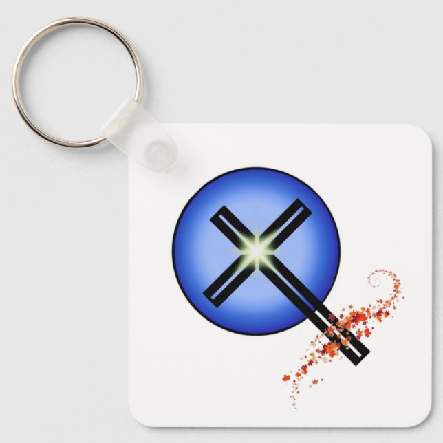 St.Luke Lutheran Church Autumn  Key Ring (Front)