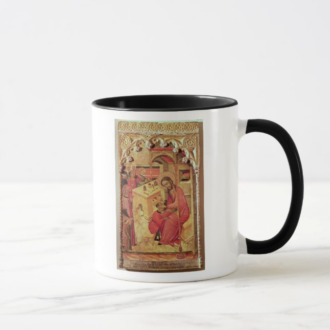 St. Luke Operating on a Man's Head, c.1400-30 Mug (Right)