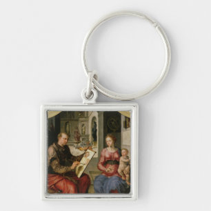 St. Luke Painting the Virgin, c.1545 Key Ring