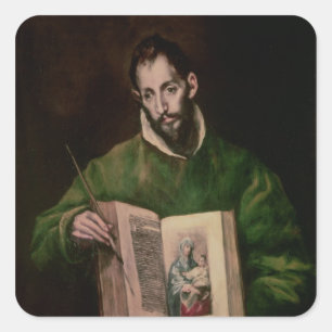 St. Luke Square Sticker