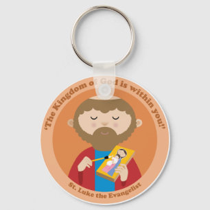 St. Luke the Evangelist Key Ring