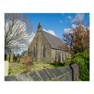 St. Luke's Churchyard, Norland  Poster