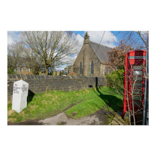 St. Luke's Churchyard, Norland  Poster