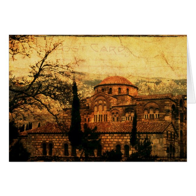 St Lukes Monastery Card (Front Horizontal)