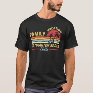 St. Maarten Beach Family Vacation 2025 Matching Su T-Shirt