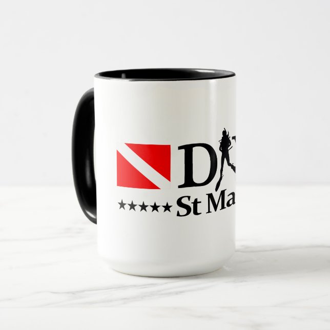 St Maarten DV4 Mug (Front Left)