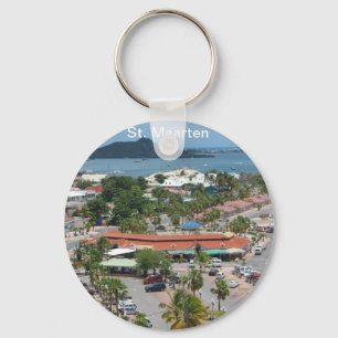 St. Maarten - Marigot Bay Key Ring