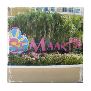 St. Maarten Sign Tile