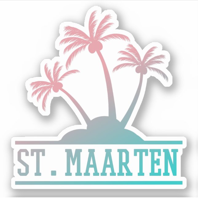 St Maarten | Sint Martin Gradient (Front)