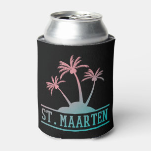 St. Maarten Sint Martin Gradient Can Cooler