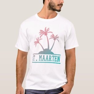 St. Maarten   Sint Martin Gradient T-Shirt