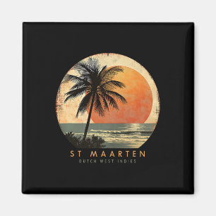 St. Maarten Smx Beach Surfing Travel St. Martin Va Magnet
