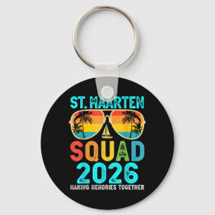 St Maarten Squad 2026 Vacation Friend Family Key Ring