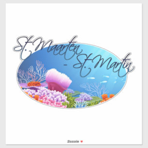 St. Maarten - St. Martin decal