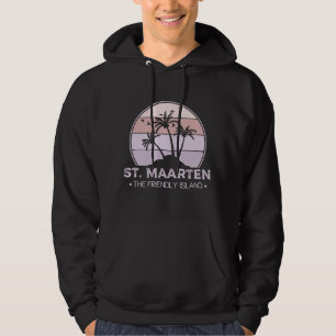 St. Maarten The friendly Island retro Sint Martin Hoodie