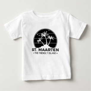 St. Maarten The friendly Island Sint Martin Baby T-Shirt
