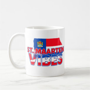 St. Maarten vibes Caribbean island flag mug