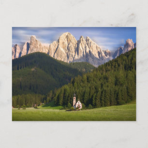 St. Magdalena Val di Funes Postcard