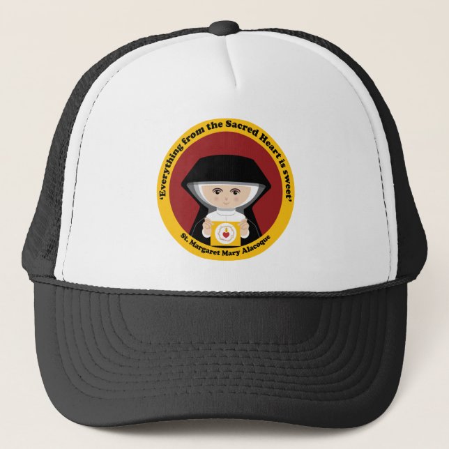 St. Margaret Mary Alacoque Trucker Hat (Front)