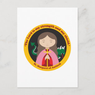 St. Margaret of Antioch Postcard