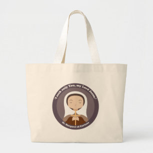 St. Margaret of Cortona Large Tote Bag