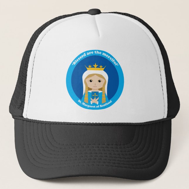 St. Margaret of Scotland Trucker Hat (Front)