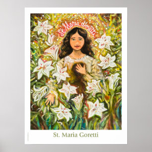 St. Maria Goretti Catholic Classroom poster